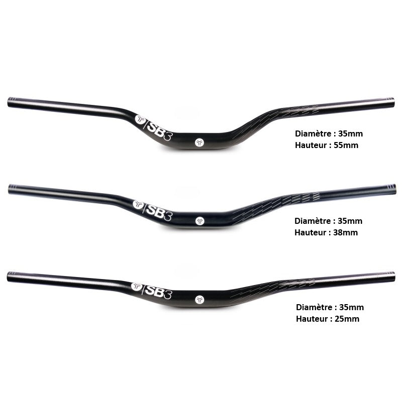 SB3 Hanger KROMA Rise 38mm 780mm Black Blue