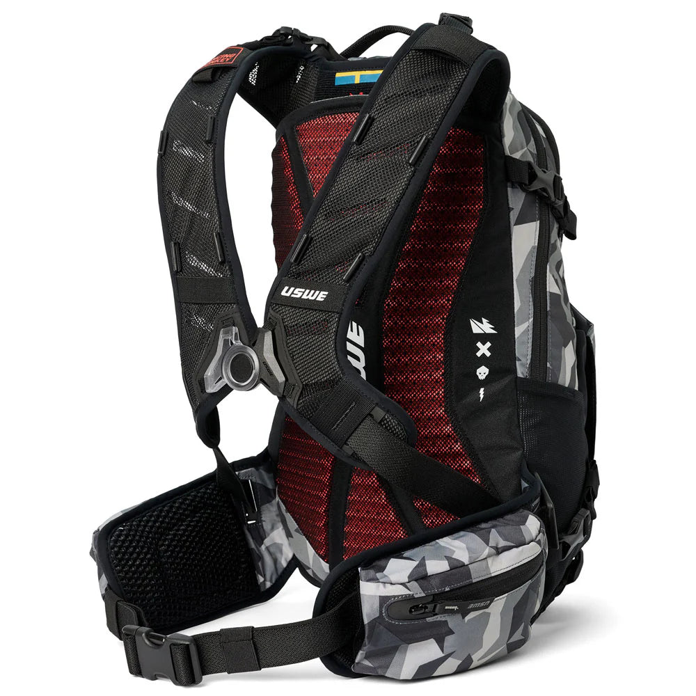 USWE SHRED 16 L Camo-rygsæk