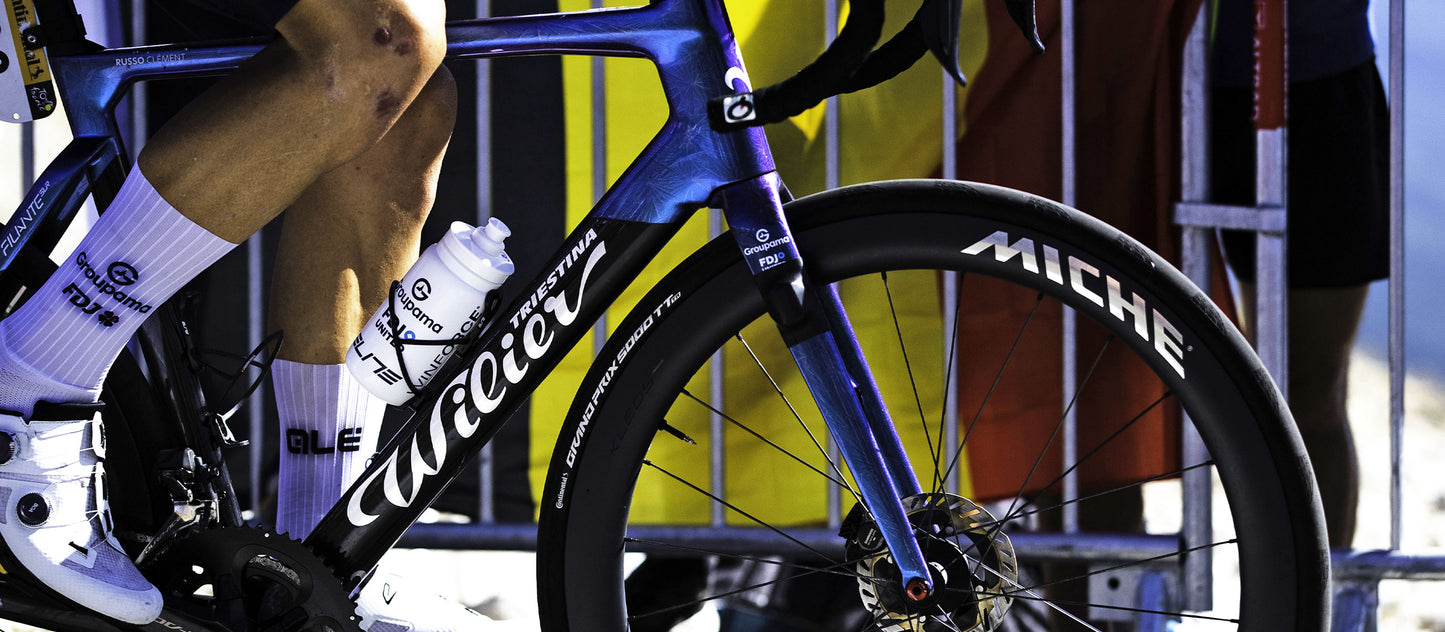 Et par MICHE KLEOS RD DX50 Tubeless Ready (Center Lock) Team Edition-hjul