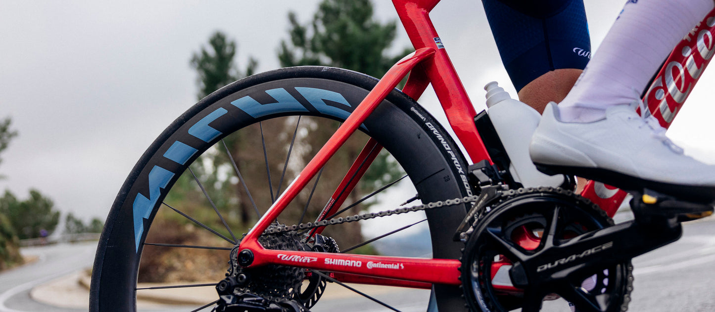 Par MICHE DEVA RD 52 Tubeless Ready-hjul (Center Lock) Sølv