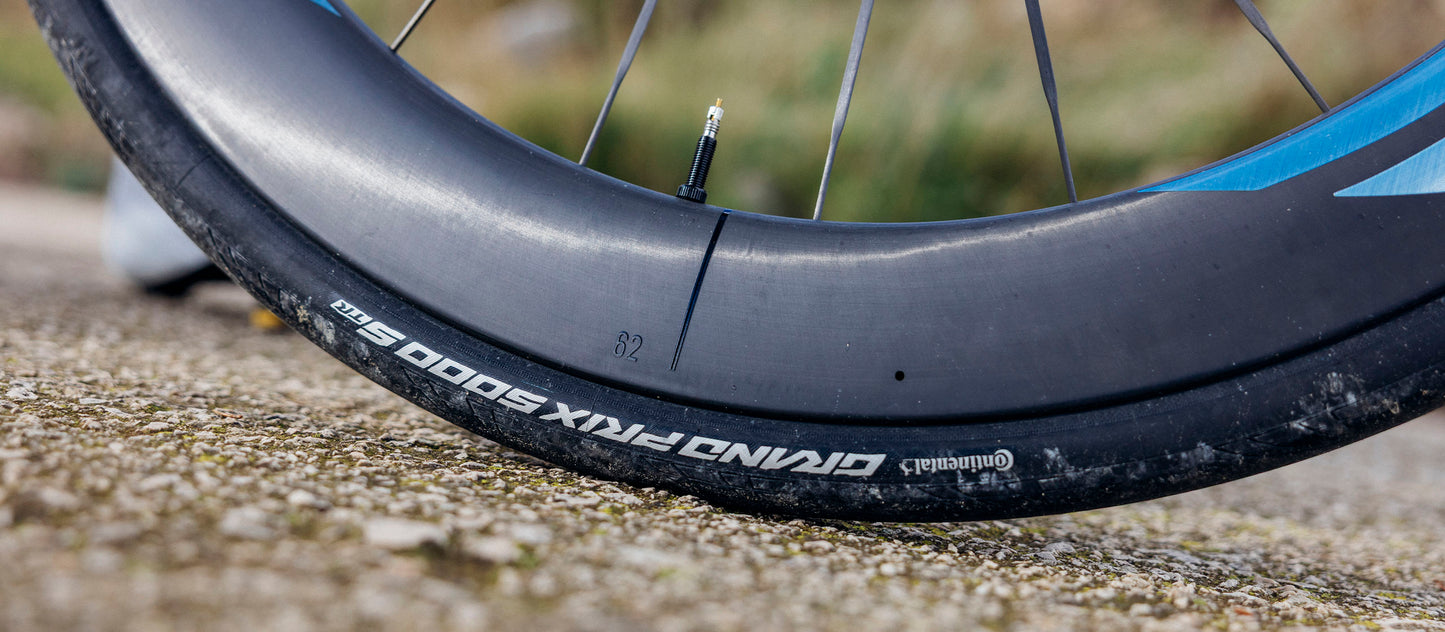 Par MICHE DEVA RD 52 Tubeless Ready-hjul (Center Lock) Sølv