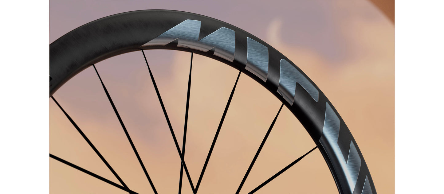 Par MICHE DEVA RD 52 Tubeless Ready-hjul (Center Lock) Sølv