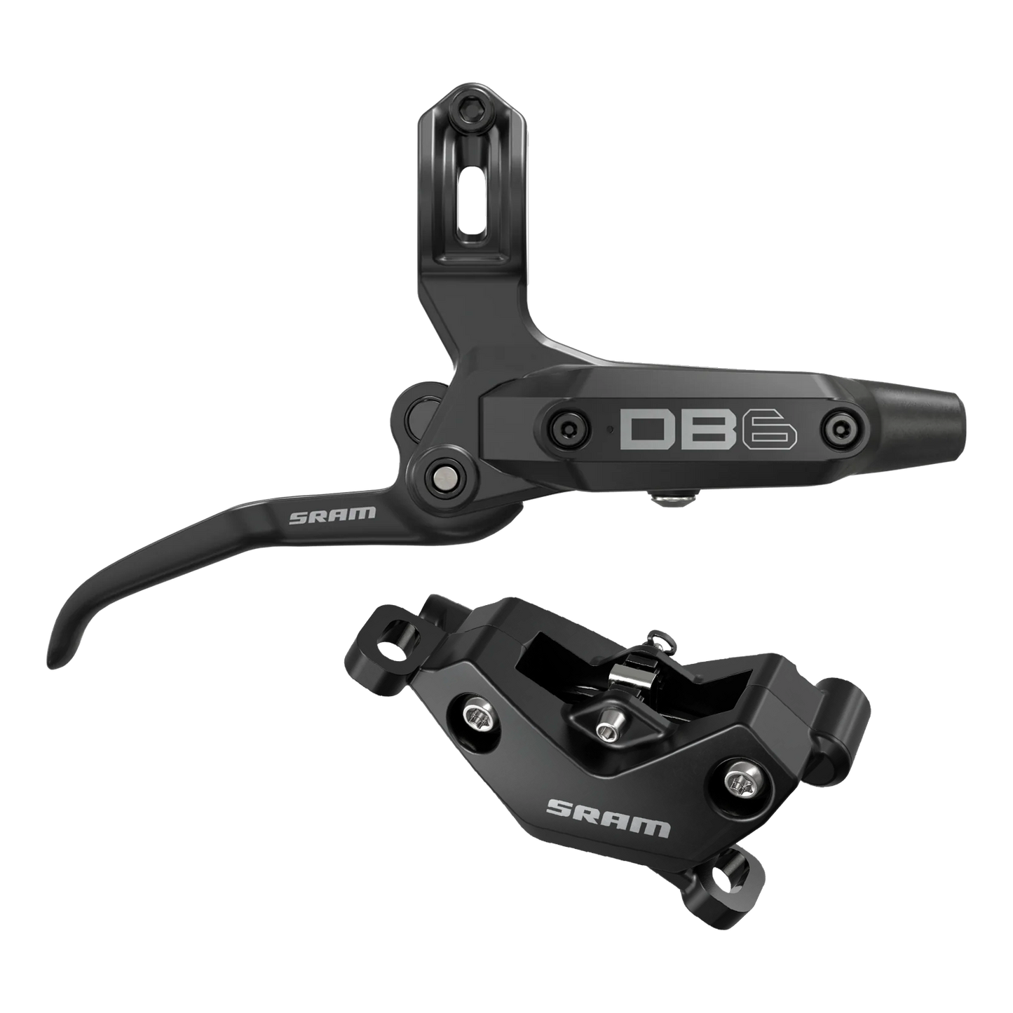 Et par SRAM DB6-bremser i sort
