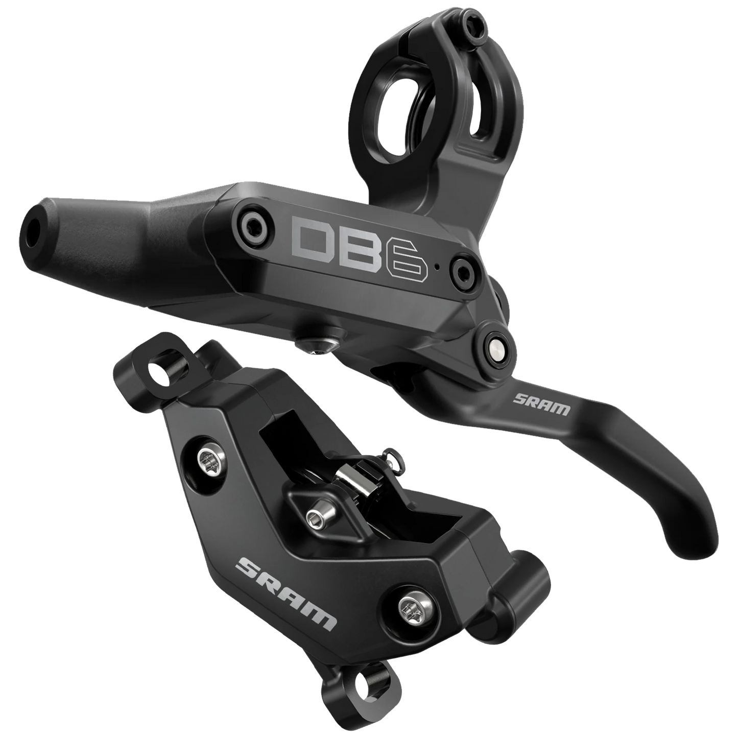 Et par SRAM DB6-bremser i sort