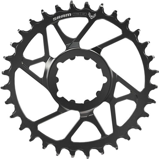 SRAM S1000 T-TYPE EAGLE BOOST 12V Aluminium Direct Mount Offset 3mm Sort Mono kædehjul