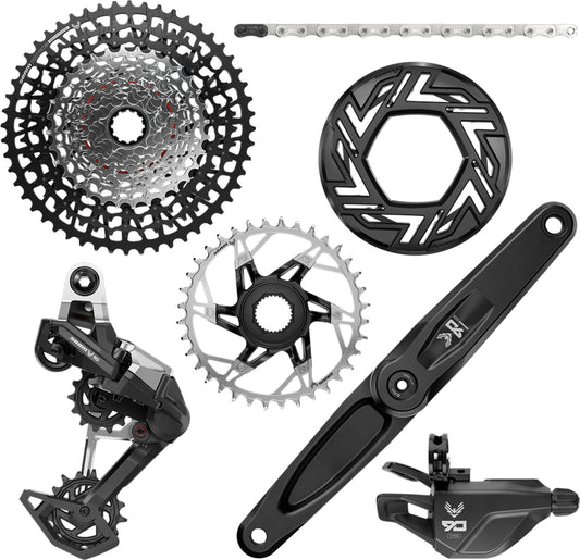 SRAM EAGLE 90 T-TYPE 12V 36T VAE Power Pack til BOSCH-motor