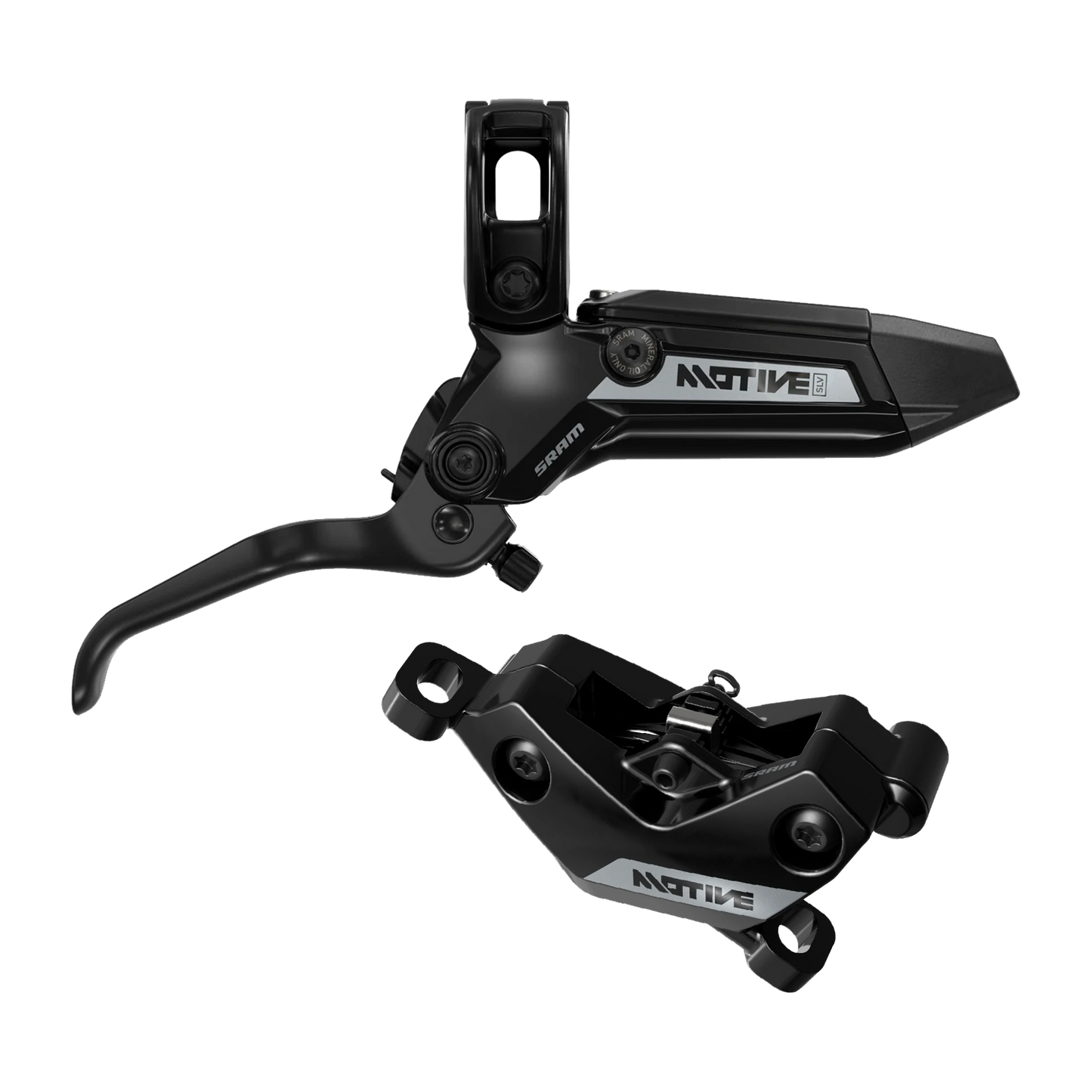Et par SRAM MOTIVE SILVER-bremser Sort