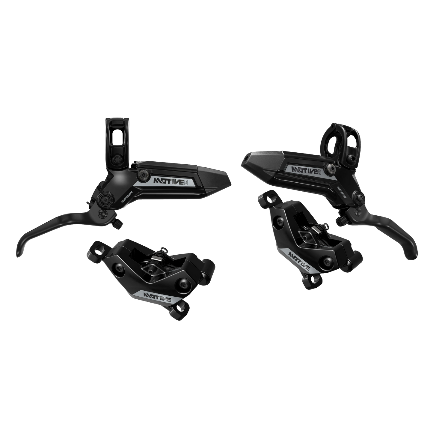 Et par SRAM MOTIVE SILVER-bremser Sort