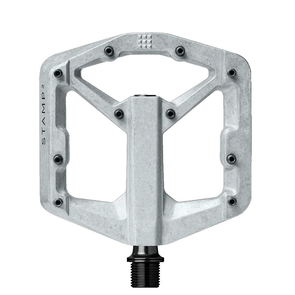 Flade pedaler CRANKBROTHER STAMP 2 Small Silver