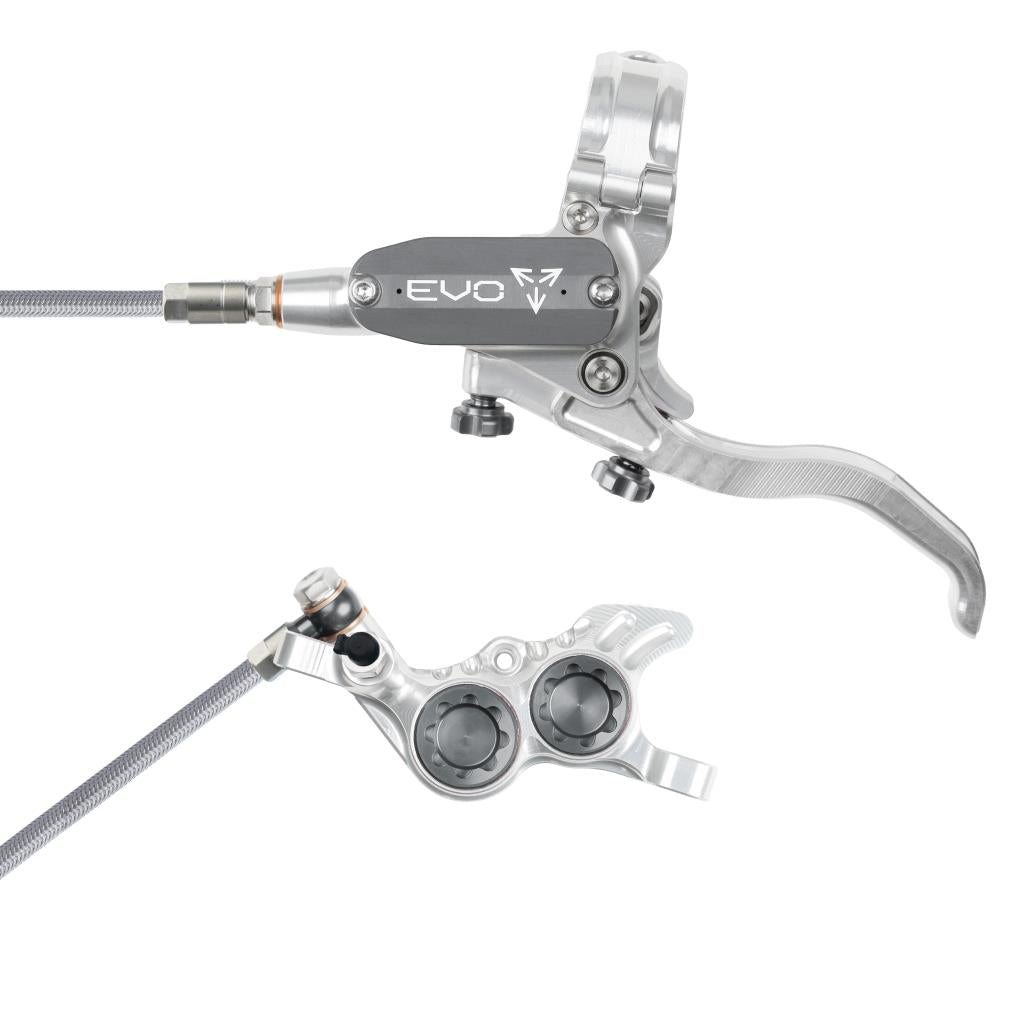 Front brake HOPE TECH 4 EVO GR4 Aviation Silver/Smoke