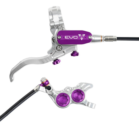HOPE TECH 4 EVO GR4 Bagbremse Sølv/Violet