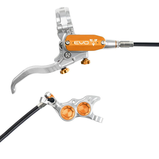 HOPE TECH 4 EVO TR4 Rear Brake Silver/Orange