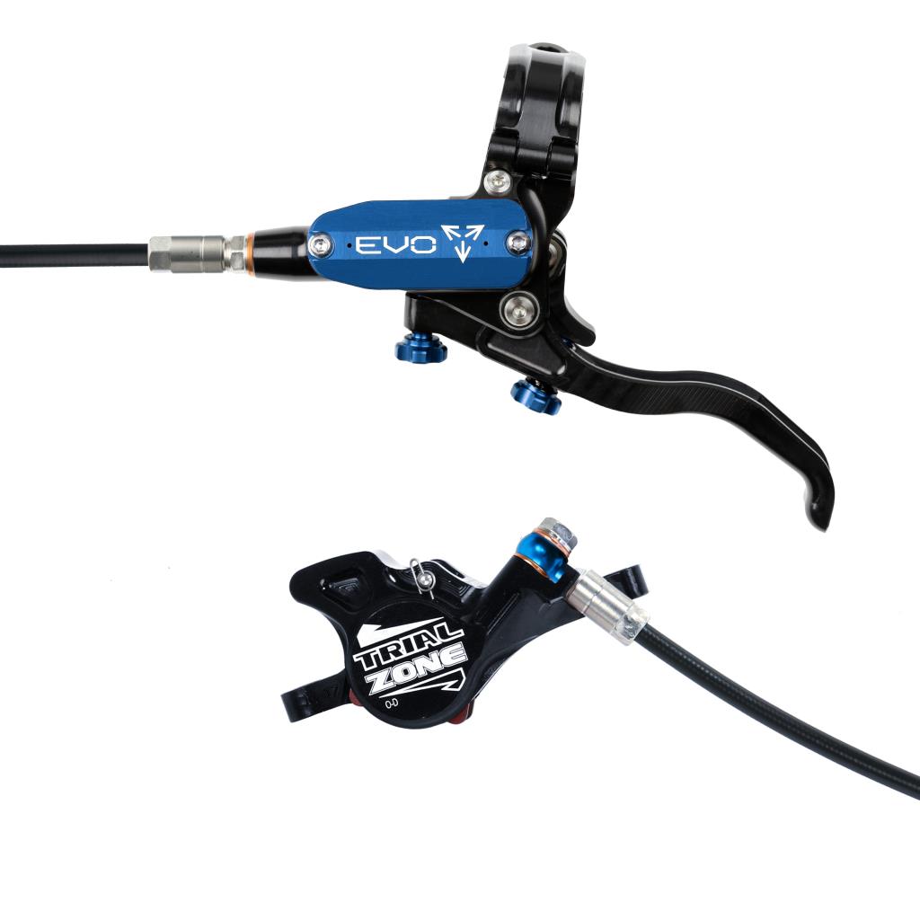 Front brake HOPE TECH 4 EVO TRIAL ZONE N9 Blue