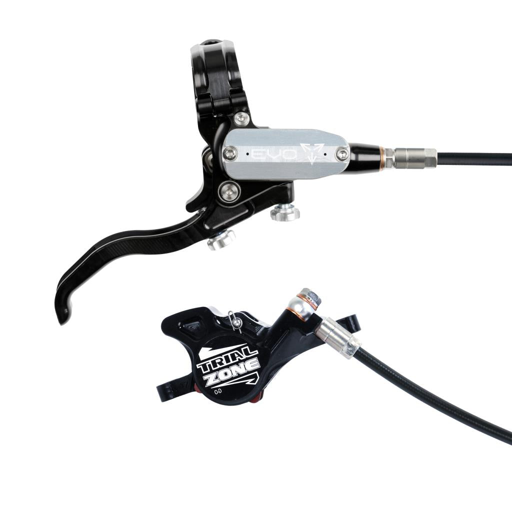 HOPE TECH 4 EVO TRIAL ZONE N9 bagbremse, sølv