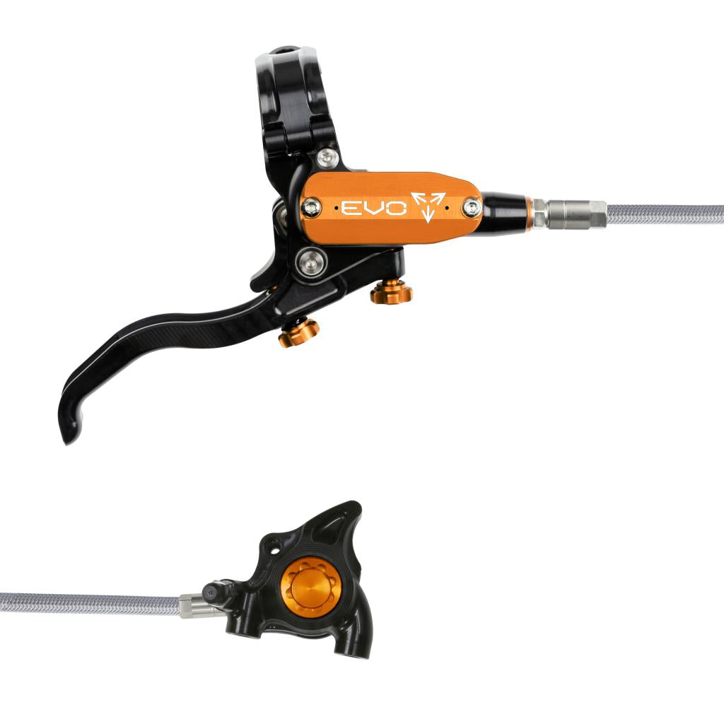 HOPE TECH 4 EVO X2 FM Aviation rear brake Black/Orange