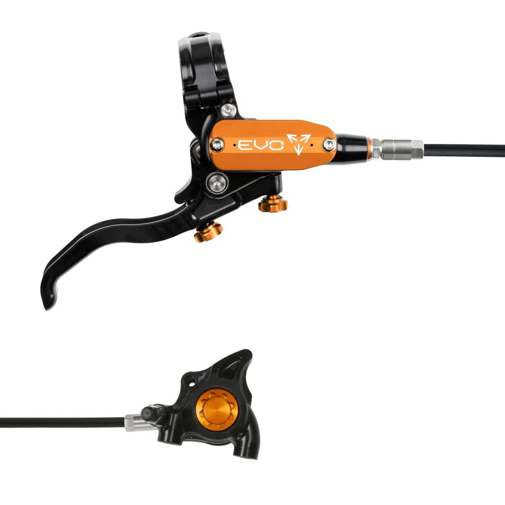 HOPE TECH 4 EVO X2 FM bagbremse Sort/Orange