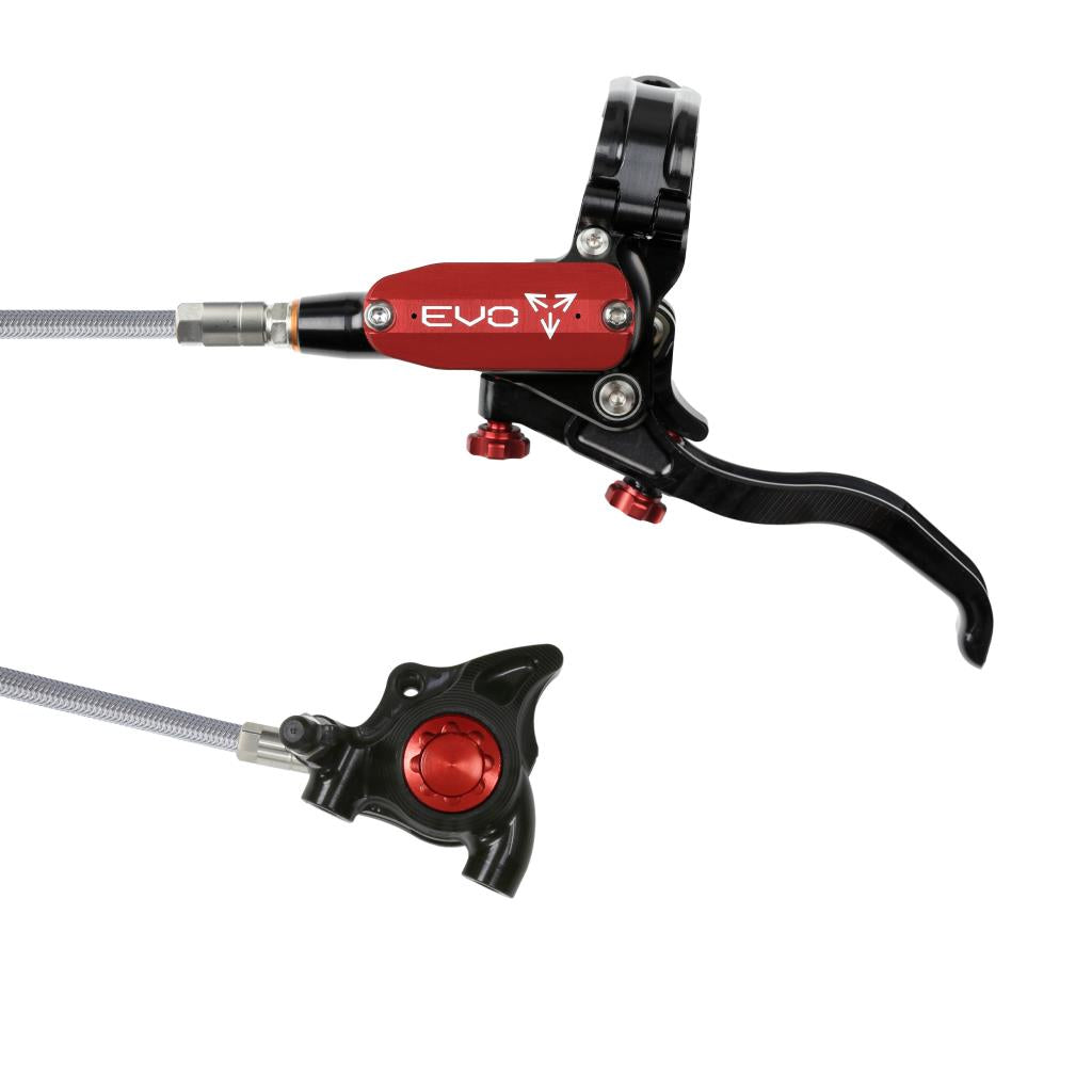 HOPE TECH 4 EVO X2 FM Aviation forbremse Sort/Rød