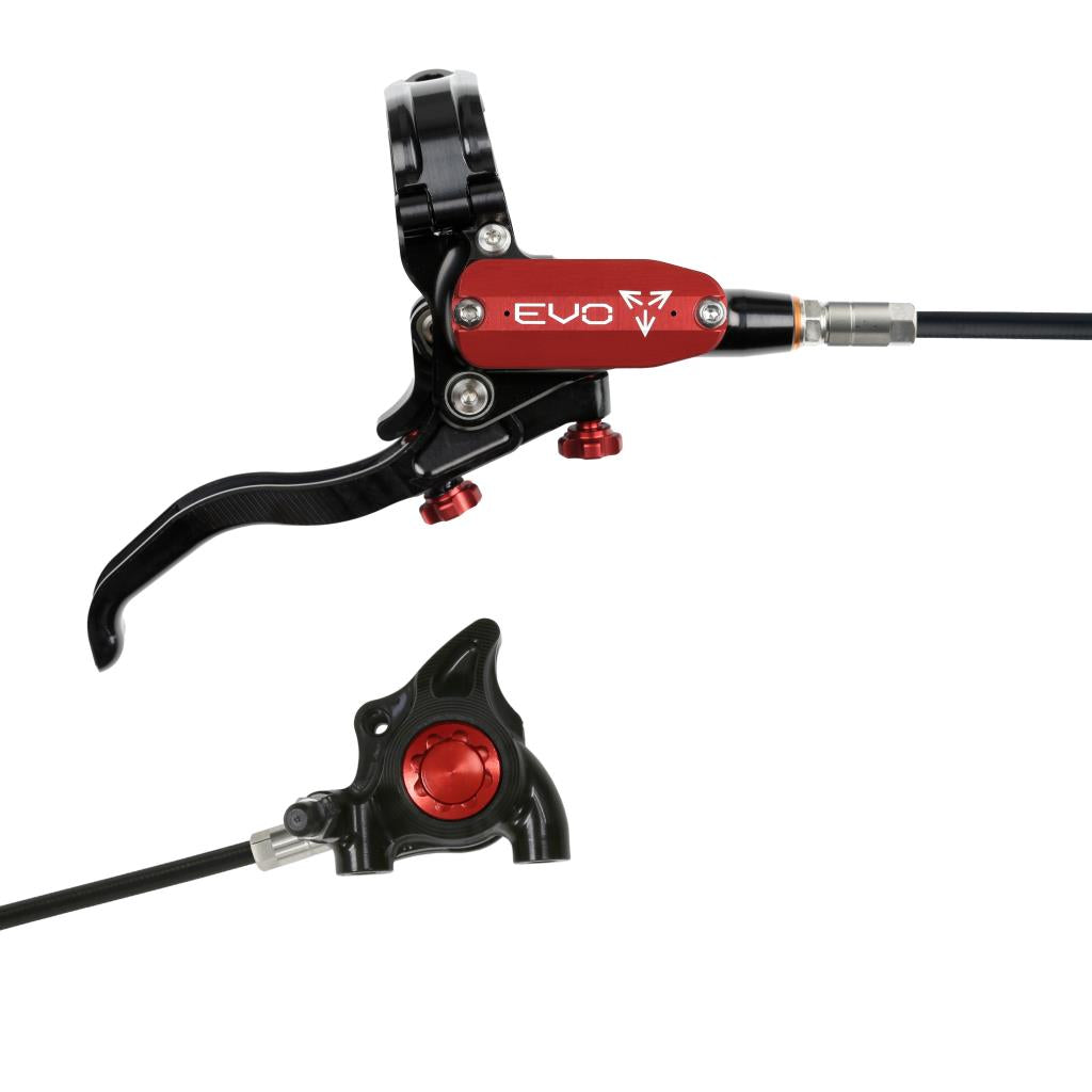 HOPE TECH 4 EVO X2 FM bagbremse Sort/Rød