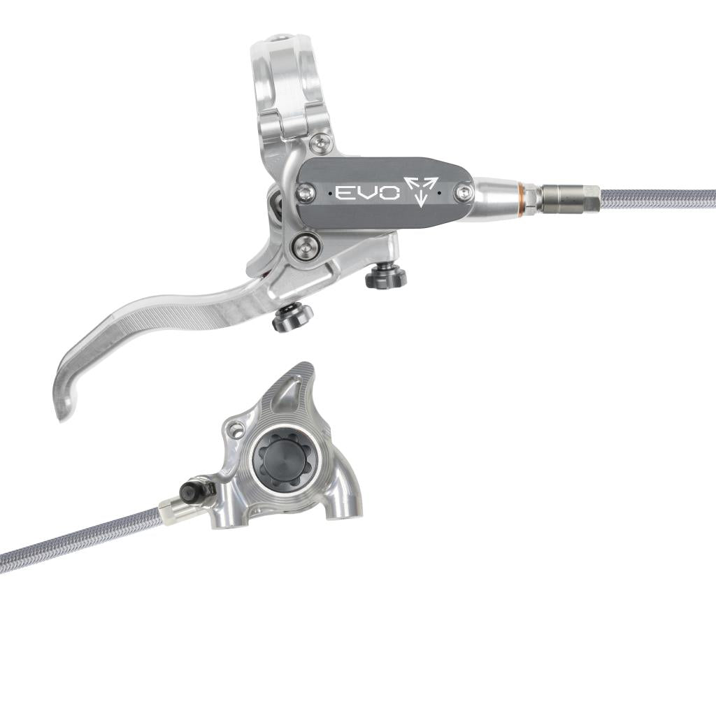 HOPE TECH 4 EVO X2 FM Aviation Silver/Smoke Rear Brake