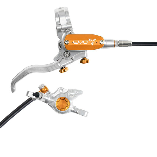 HOPE TECH 4 EVO X2 PM Sølv/Orange bagbremse