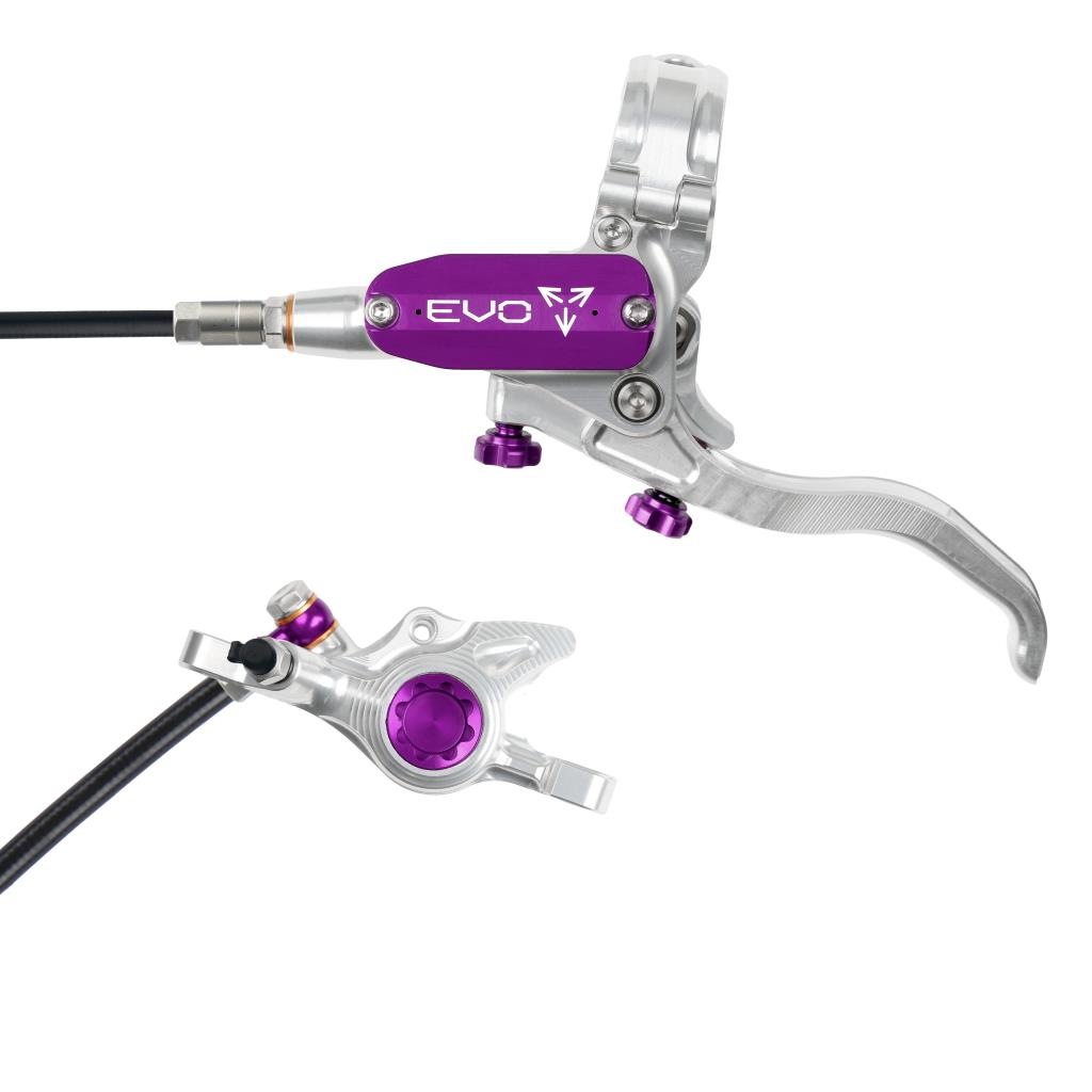 HOPE TECH 4 EVO X2 PM Forbremse Sølv/Violet