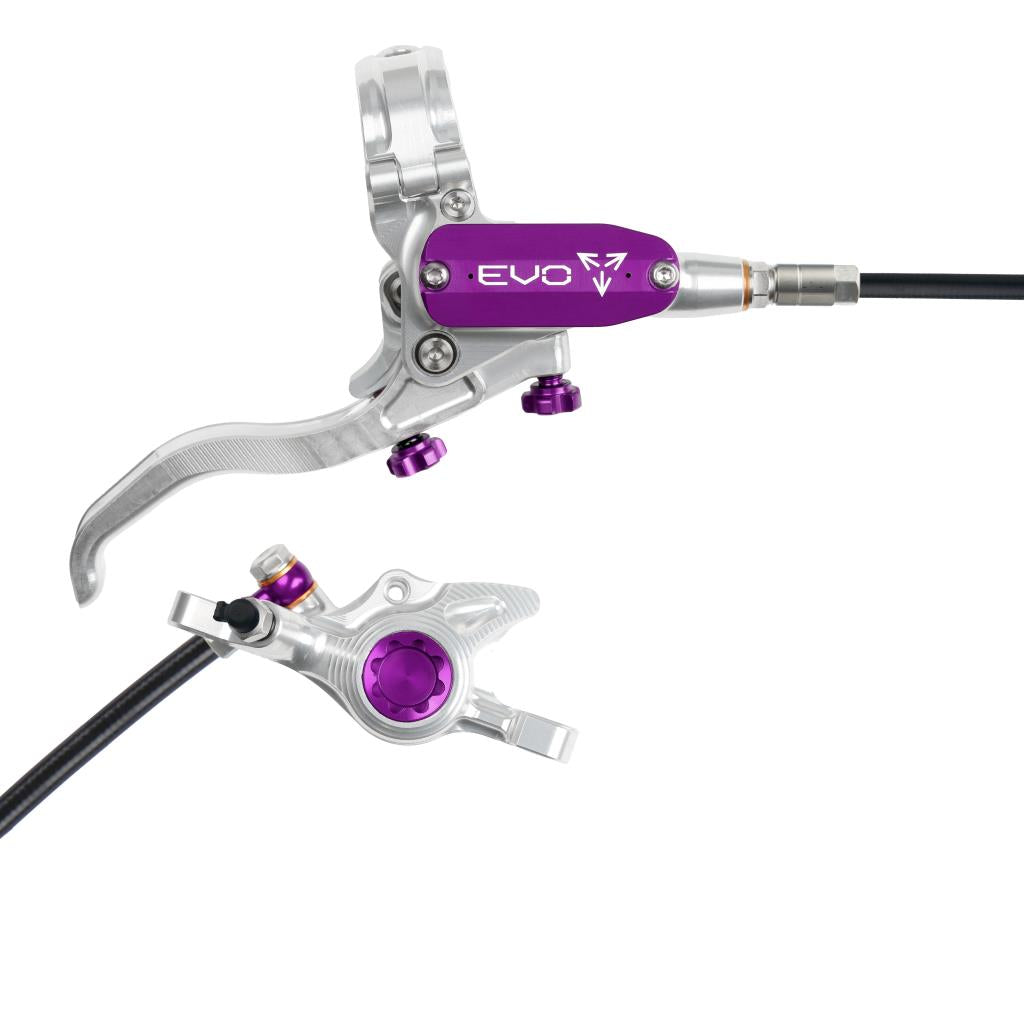 HOPE TECH 4 EVO X2 PM Bagbremse Sølv/Violet