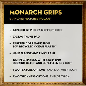 Grips PEATY'S MONARCH PRO MUSHROOM Supersoft Mint