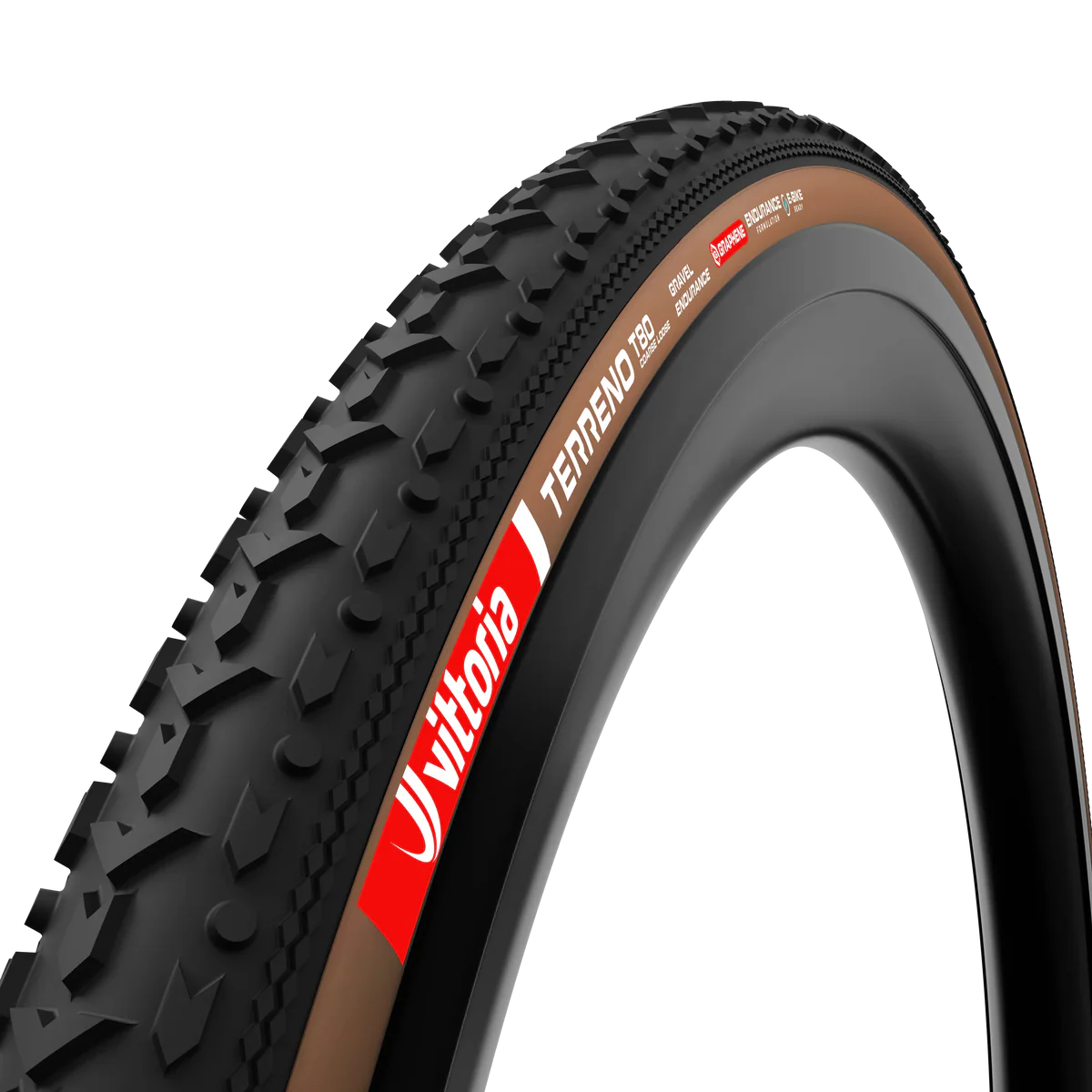 VITTORIA TERRENO T80 COARSE LOOSE 700x40c Gravel Endurance Tubeless Ready Soft Brown-dæk