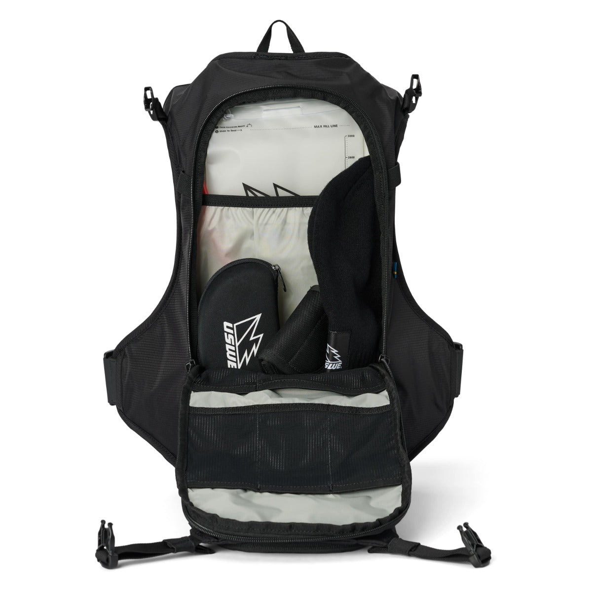 USWE MTB HYDRO 12 L Hydration Bag Black