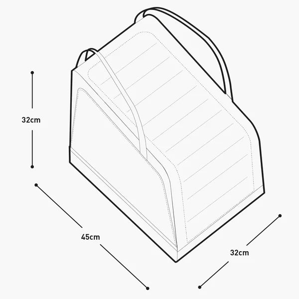 EVOC BAG 35L rejsetaske sort
