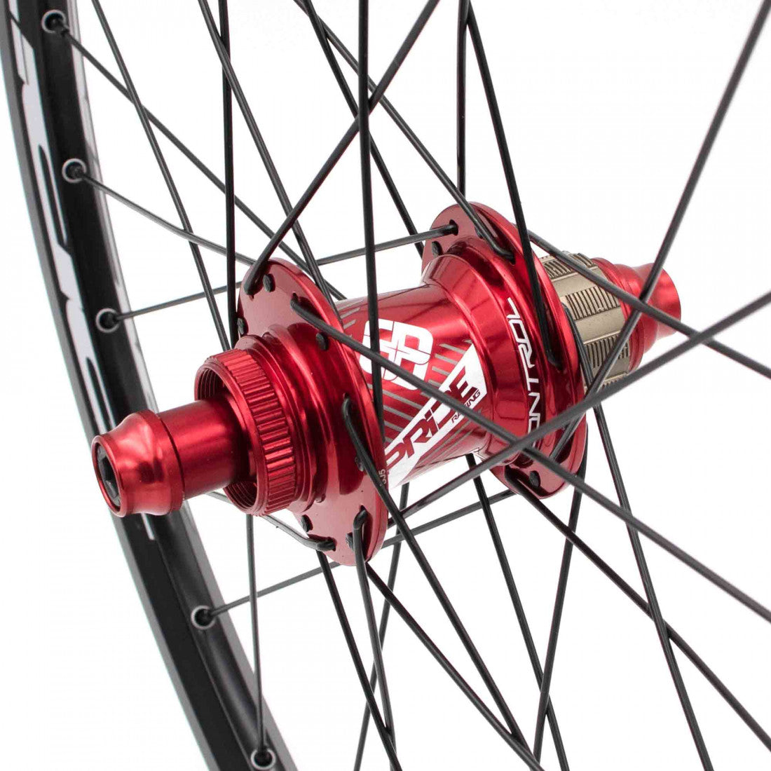 Hjulsæt PRIDE 20" (451mm) Control V1 Disc Akser 10/15mm Rød