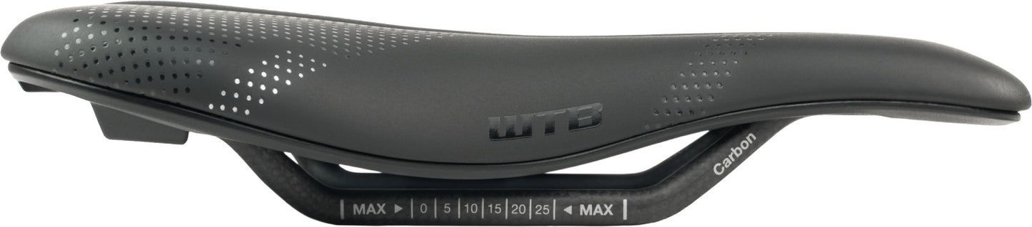 Saddle WTB SILVERADO 135mm Carbon Rails Black