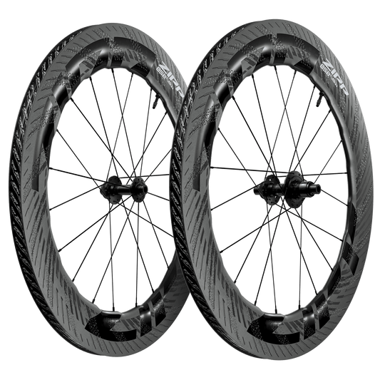 Pair of ZIPP 858 NSW DISC Tubeless Ready Wheels (Center Lock)